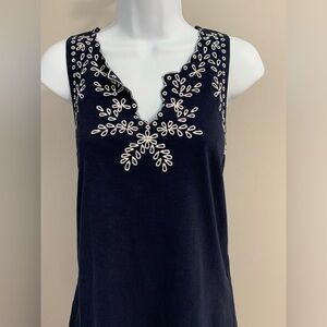 Loft Embroidered Tank
